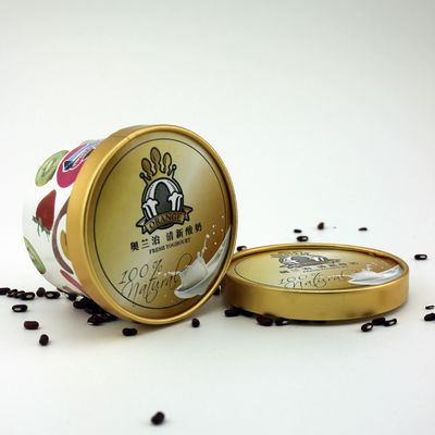 Containers de crème glacée biodégradables étanches à fuite avec couvercles Eco-friendly 5oz 150ml