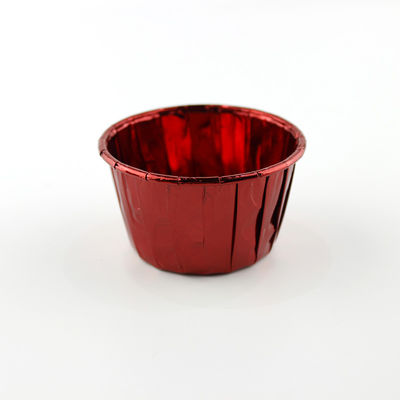 Coupe en papier de cuisson en aluminium, emballage jetable Coupe de gâteau d' anniversaire