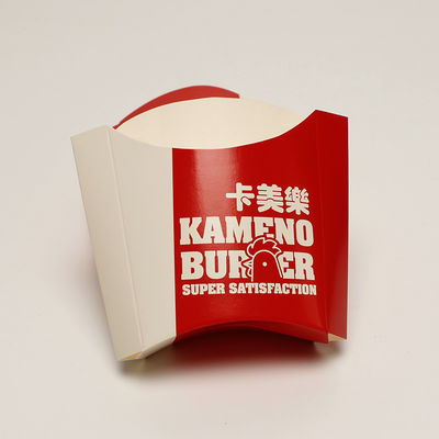 Boîte d'emballage de papier jetable pour aliments à emporter Porteur de frites
