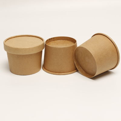 Coupe en papier de soupe résistante à la chaleur avec couvercle
