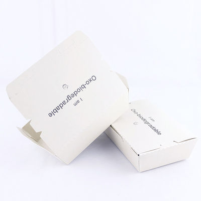 Boîte alimentaire écologique Kraft Lamination en papier mat brillant biodégradable