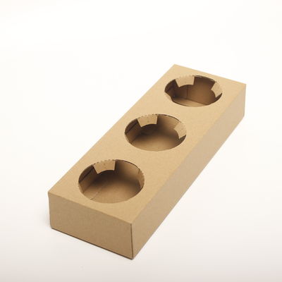 Boîte d'emballage de boulangerie imprimable personnalisée Pad de tasse en papier rectangulaire jetable