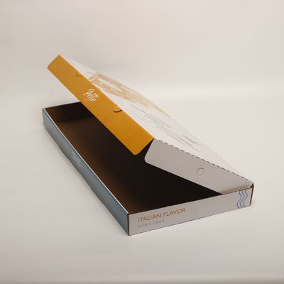 Boîte d' emballage alimentaire imprimée personnalisée, boîtes de pizza personnalisées légères