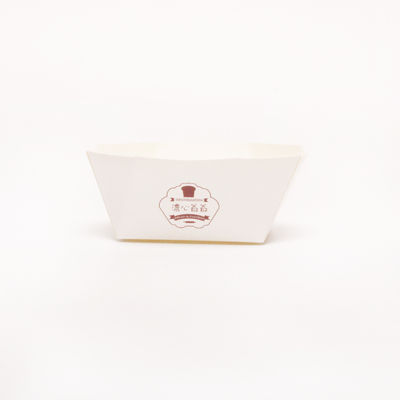 Boîte d'emballage de boulangerie polygonale carrée boîte de gâteau en carton imprimé jetable