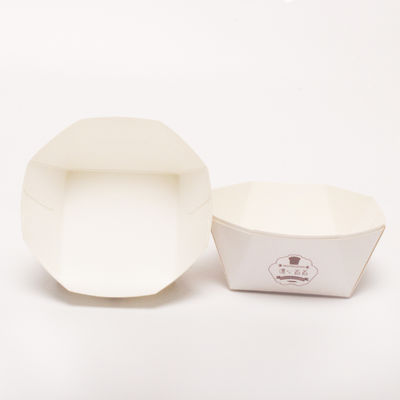 Boîte d'emballage de boulangerie polygonale carrée boîte de gâteau en carton imprimé jetable