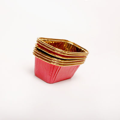Coupe de cuisson en papier d'aluminium, couvertures de gâteaux en aluminium.