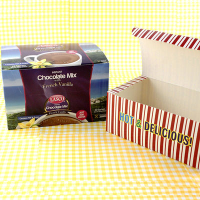 Boîte en papier de gâteau biodégradable