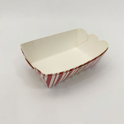Contenant d'emballage de gâteau en forme de bateau