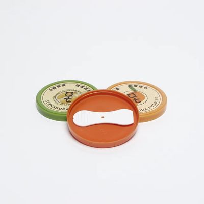 Boîte de crème glacée rond doodle boîte de conserve en étain poudre de pudding avec couvercle en plastique petite tasse jetable tasse de yaourt