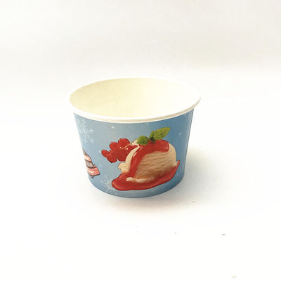 Gobelets de crème glacée en gros Gobelets en papier sur mesure Gobelets de crème glacée surgelés Emballage alimentaire et des boissons
