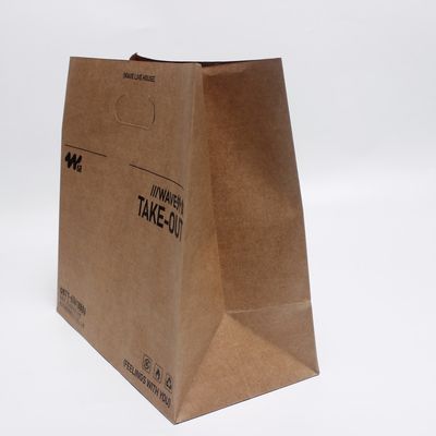 Spot Nordic Wind Creative Sac de papier kraft lavable Sac de rangement de réfrigérateur de cuisine