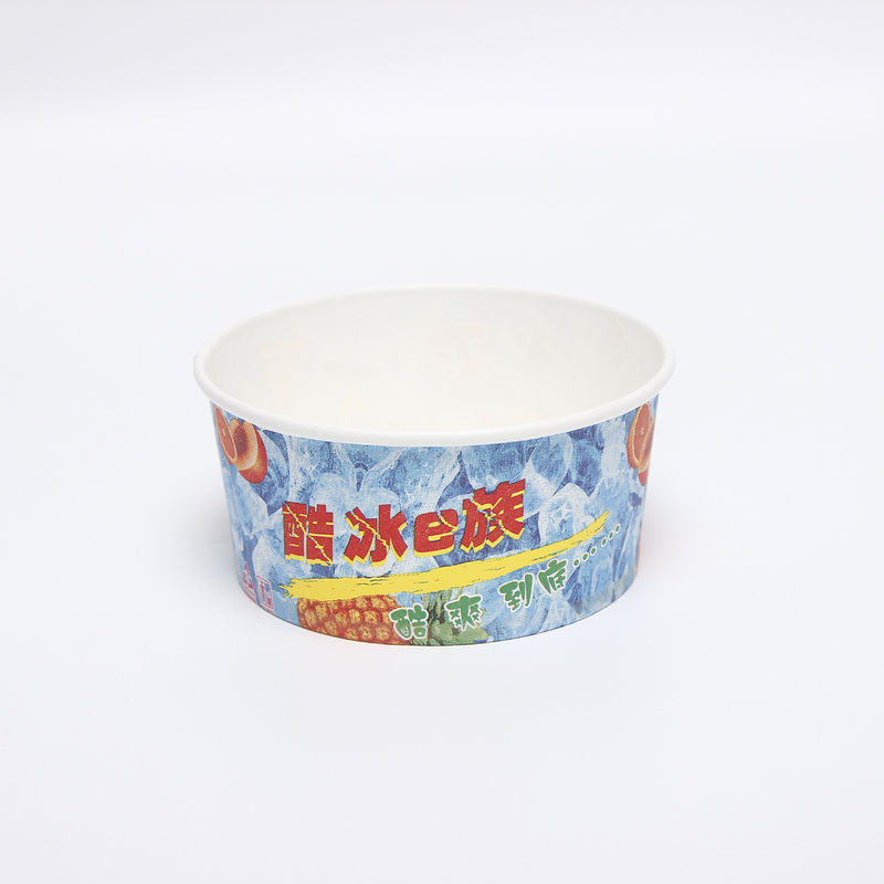 Logo d'impression personnalisé jetable pour aller emballage de crème glacée moderne contenant Ice Cream Cup